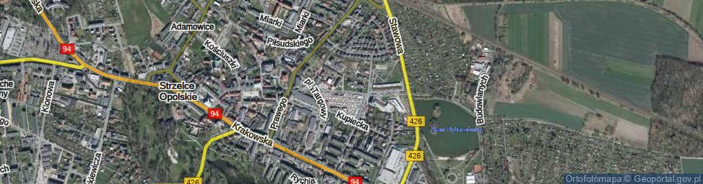 Zdjęcie satelitarne Plac Targowy pl.